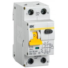 АВДТ 32 C16 - Автоматический Выключатель Дифференциального тока 16А, 30 мА