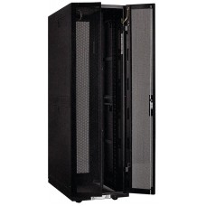 ITK Шкаф серверный 19`, 33U, 800х1000 мм, передняя двухстворчатая перф. дверь, задняя перф., черный 