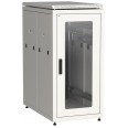 ITK Шкаф сетевой 19` LINEA N 28U 600х1000 мм стеклянная передняя дверь серый