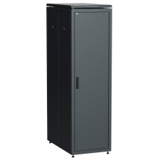 ITK Шкаф сетевой 19` LINEA N 47U 600х1000 мм металлические двери черный