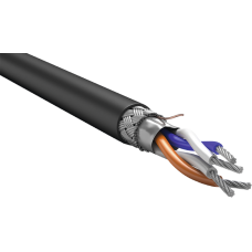 ITK Кабель интерфейсный RS-485 1х2х0,78 нг(А)-HF черный (200м)