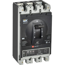 ARMAT Автоматический выключатель в литом корпусе 3P типоразмер H 85кА 400А расцепитель электронный стандартный IEK