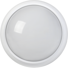 Светильник светодиодный ДПО 3010Д 8Вт 4500K IP54 круг белый пластик с ДД IEK