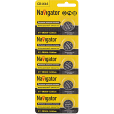Элемент питания Navigator 94 779 NBT-CR1616-BP5