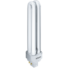 Компактная люминесцентная лампа (КЛЛ) прямолинейная 2U 26Вт G24q-3 нейтральная холодно-белая 4000К Navigator