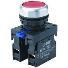 NP8 Кнопка красная 1НО+1НЗ, IP65 (CHINT)