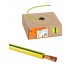 Провод ПуГВнг(А)-LS 1х0,75 ГОСТ в коробке (200м), желто-зеленый TDM