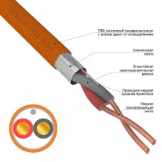 Кабель огнестойкий REXANT КПСЭнг(А)-FRLS 1x2x1,50 мм2, бухта 200 м