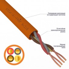 Кабель огнестойкий REXANT КПСнг(А)-FRHF 2x2x0,75 мм2, бухта 200 м