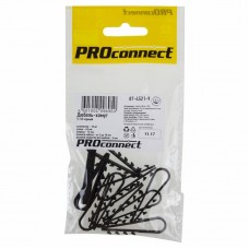 Дюбель-хомут PROconnect 5-10, черный, 10 шт.