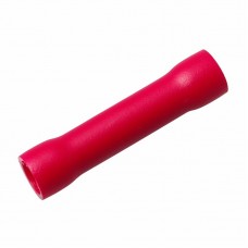 Соединительная гильза изолированная L-26 мм 0.5-1.5 мм2 (ГСИ 1.5/ГСИ 0,5-1,5) красная REXANT