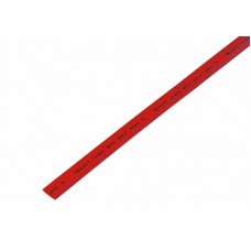 Термоусадочная трубка REXANT 7,0/3,5 мм, красная, упаковка 50 шт. по 1 м