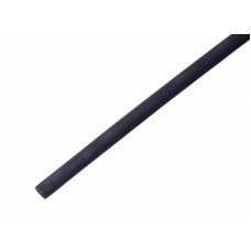 Термоусадочная трубка клеевая REXANT 12,0/4,0 мм, черная, упаковка 10 шт. по 1 м