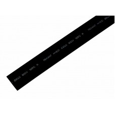 Термоусадочная трубка REXANT 20,0/10,0 мм, черный, упаковка 10 шт. по 1 м