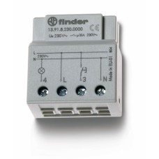 Электронные шаговое реле 1NO 10A питание 230В АC монтаж в коробке степень защиты IP20 упаковка 1шт.