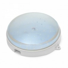 Светодиодный светильник IP65 10Вт 900лм с датчиком звука, корпус белый (ЖКХ) DEKOlabs