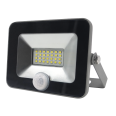 Прожектор светодиодный 20Вт 190-260В алюминий серый IP54 с датчиком движения Jazzway