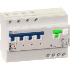 Авт. выкл. дифференциального тока OptiDin VD63-43B50-A-УХЛ4 (4P, B50, 100mA)