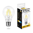 Лампа светодиодная Feron LB-63 Шар E27 9W 175-265V 2700K