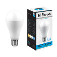 Лампа светодиодная Feron LB-98 Шар E27 20W 175-265V 6400K