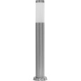 Светильник садово-парковый Feron DH022-650, Техно столб, max.18W E27 230V, серебро